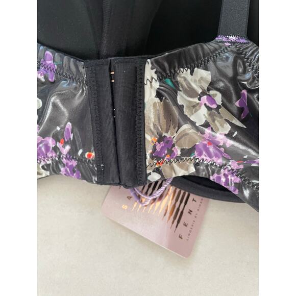 Savage X Fenty Lingerie Night Blooms Tropical Floral Demi Bra - Picture 7 of 10